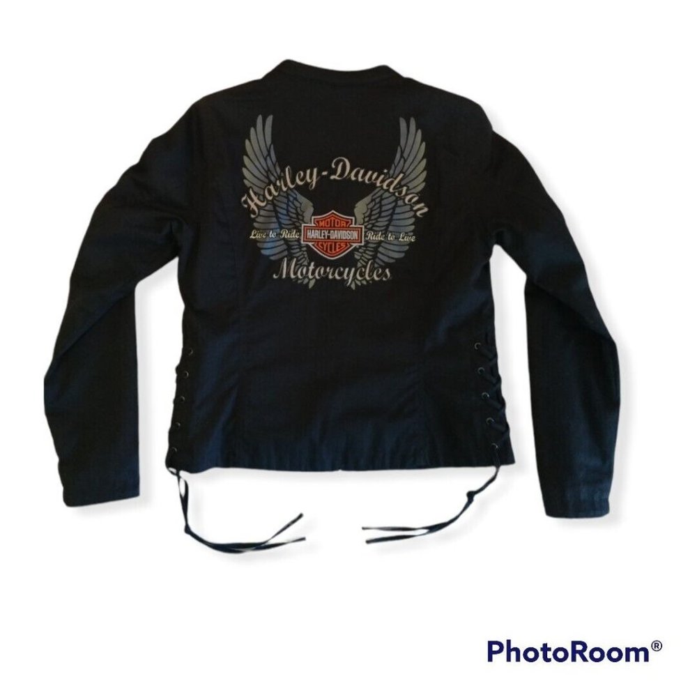 Women's Medium M Harley-Davidson Cotton 3-n-1 Jacket 98416-08VW